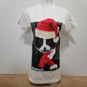 Deadmau5 shirt Small Meowingtons Santa hat Christmas winter holiday band merch